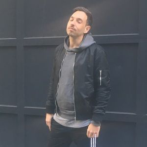 John Elliott x GAP grey hoodie